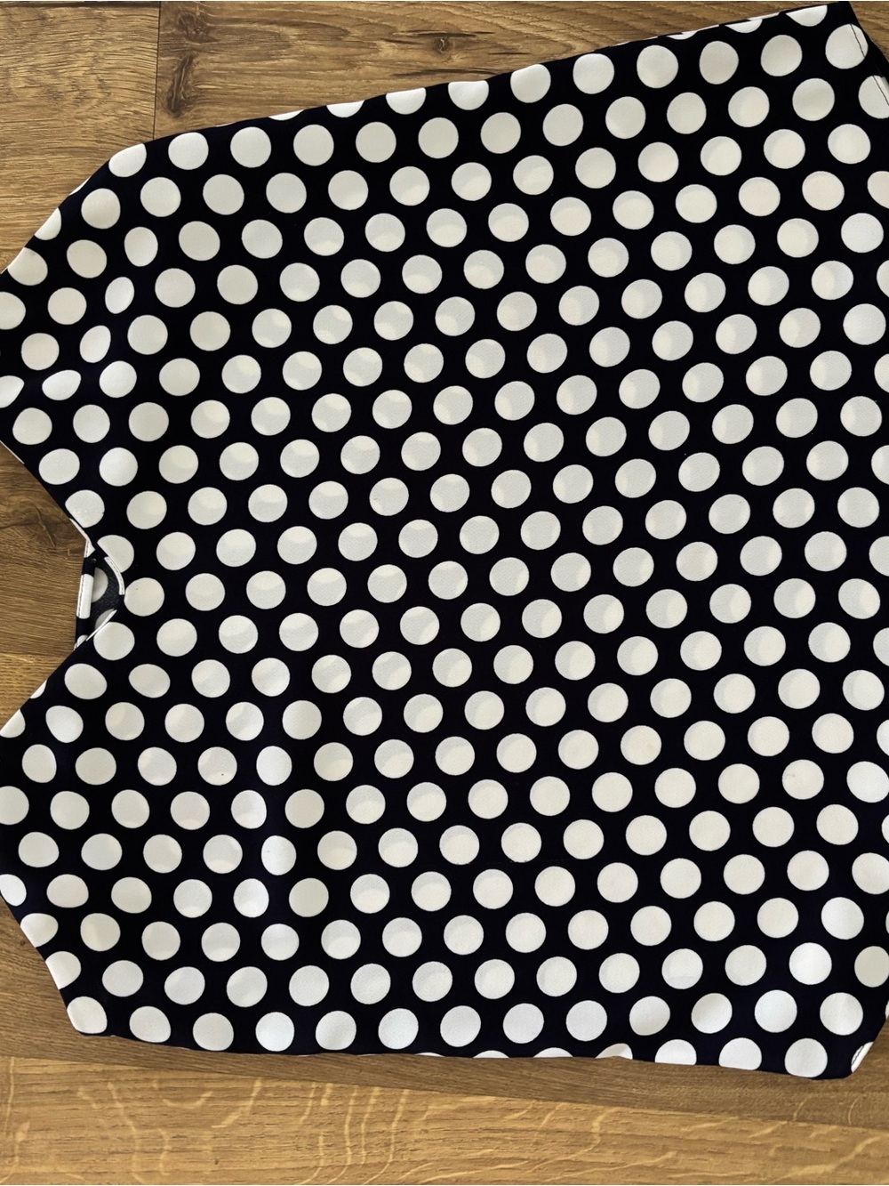 Lucky Brand Black and White Polka Dot Tank